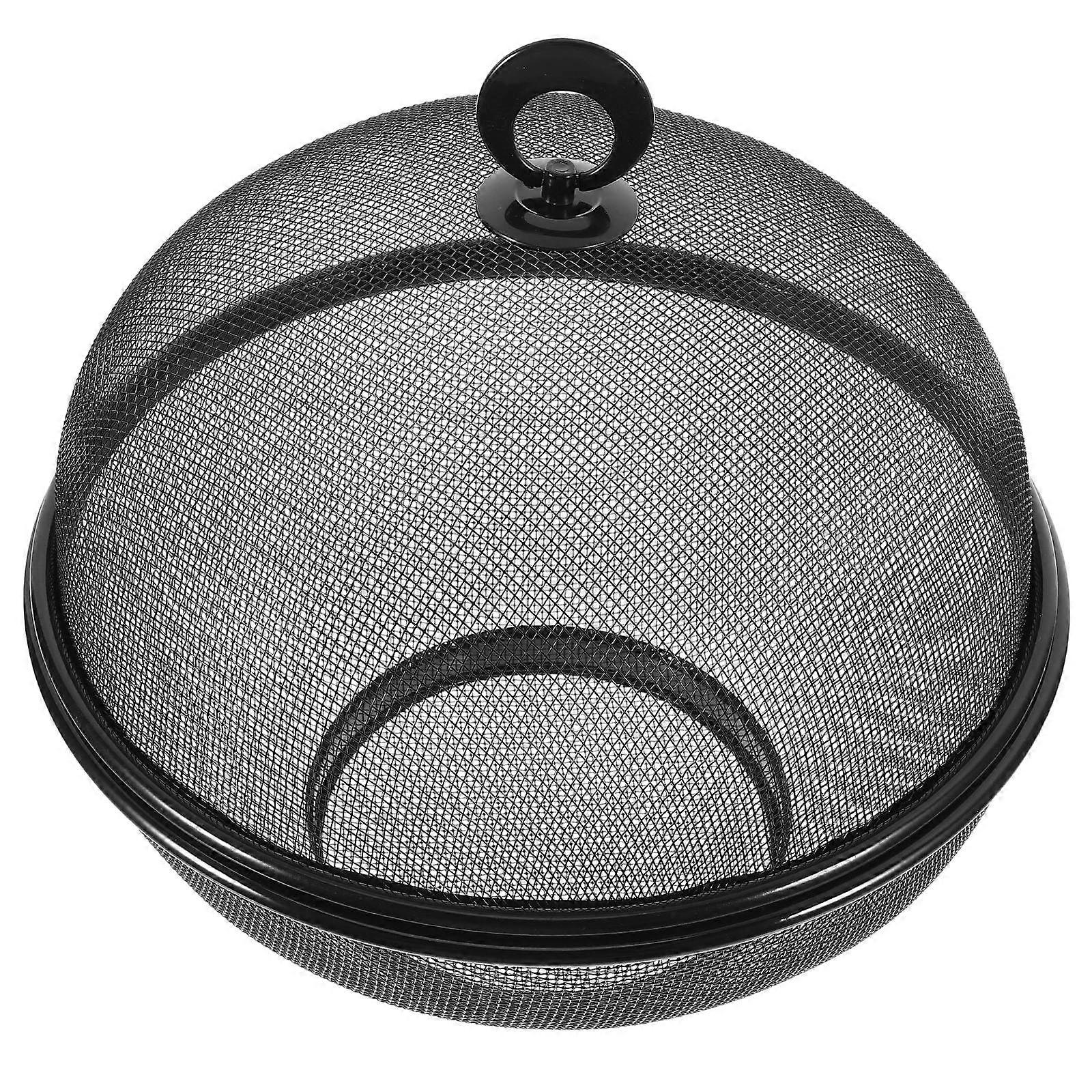 Drain Basket Mesh Fruit And Vegetable Washing Square Modern Design For Everyday Use 25.00X25.00X21.00CM Ventilation 1Pcs