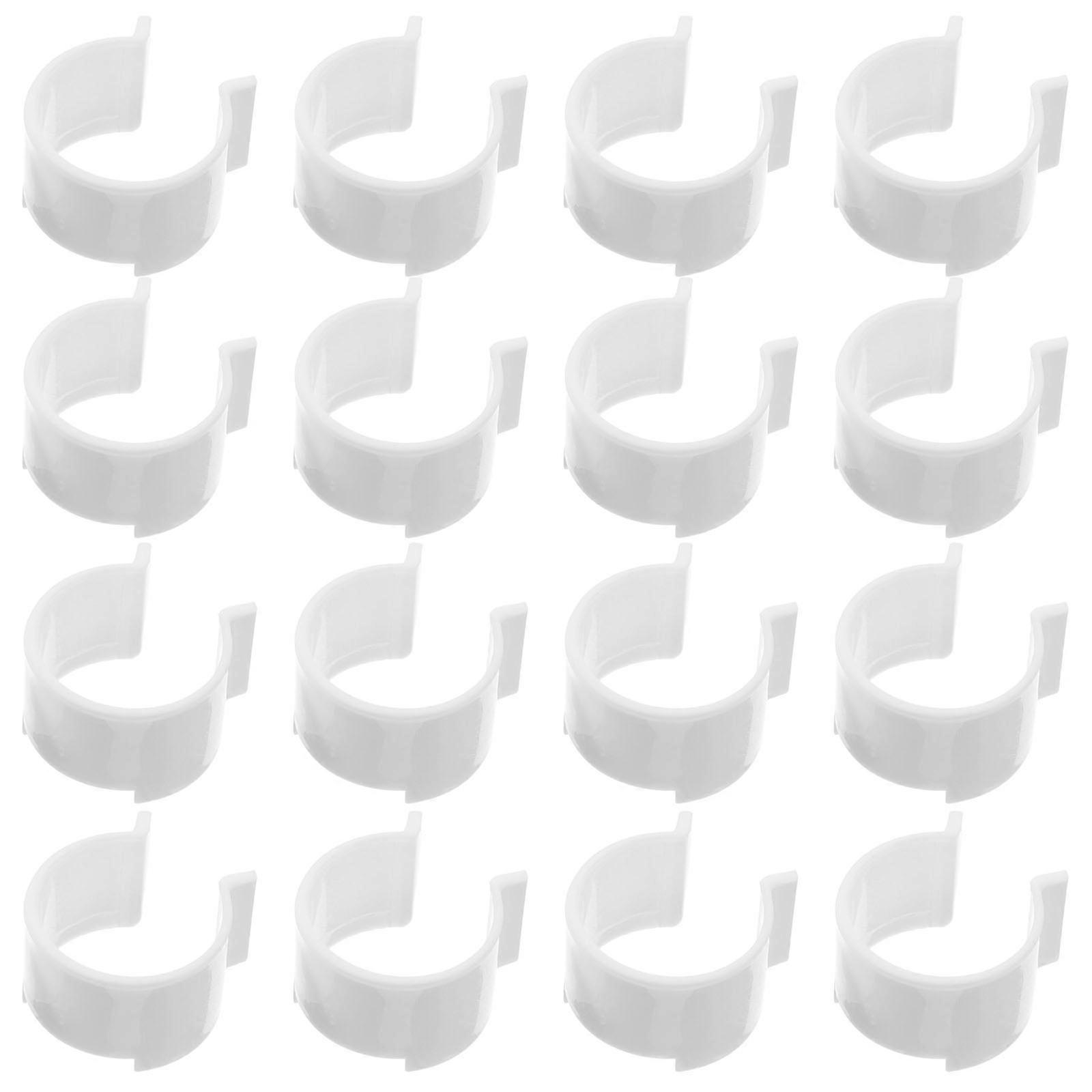 Oil Dispenser Pump Head Clip Plastic Versatile Application For Cosmetic Users 30Pcs