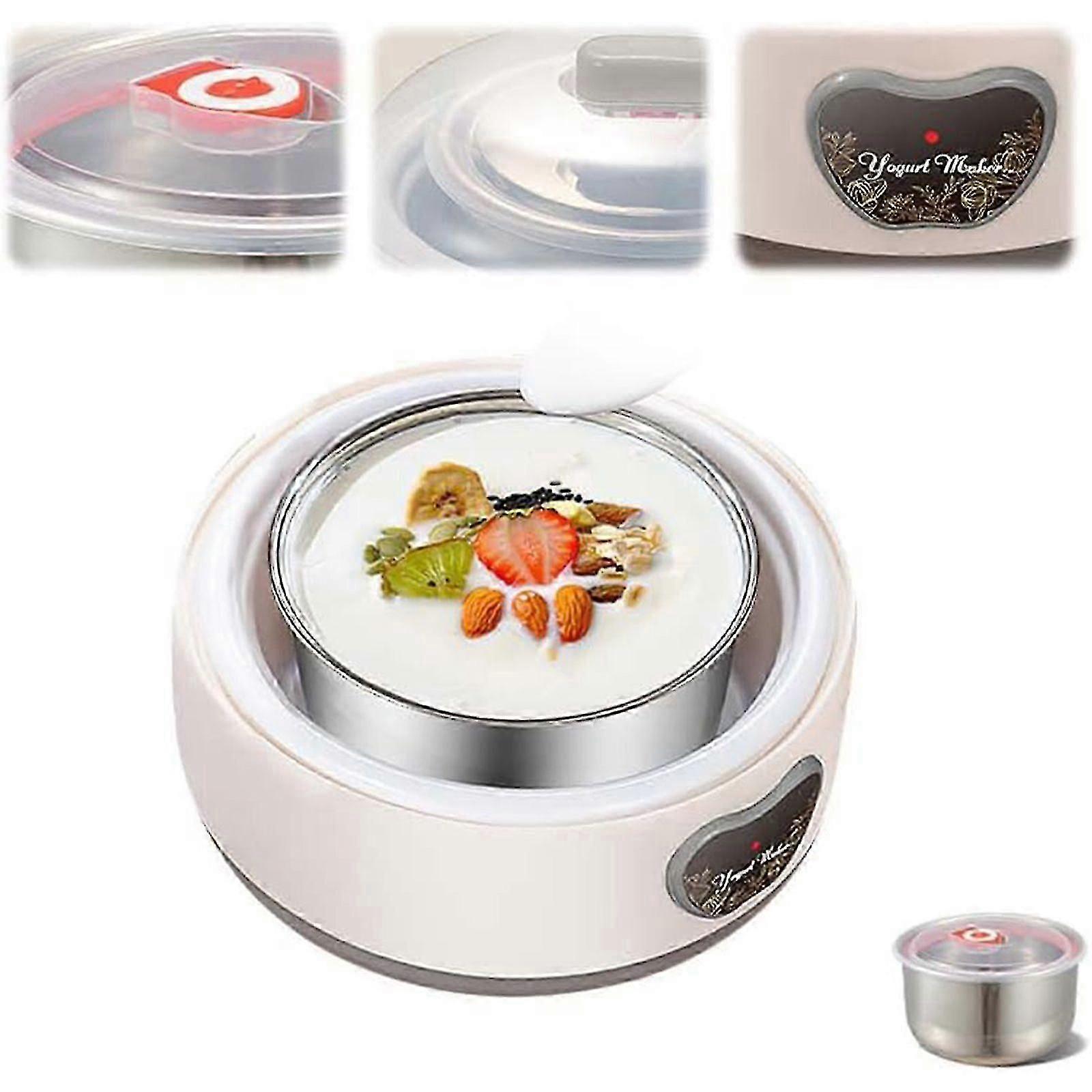 Ultimate Probiotic Yogurt Maker with Adjustable Temperature and Time Control-Good