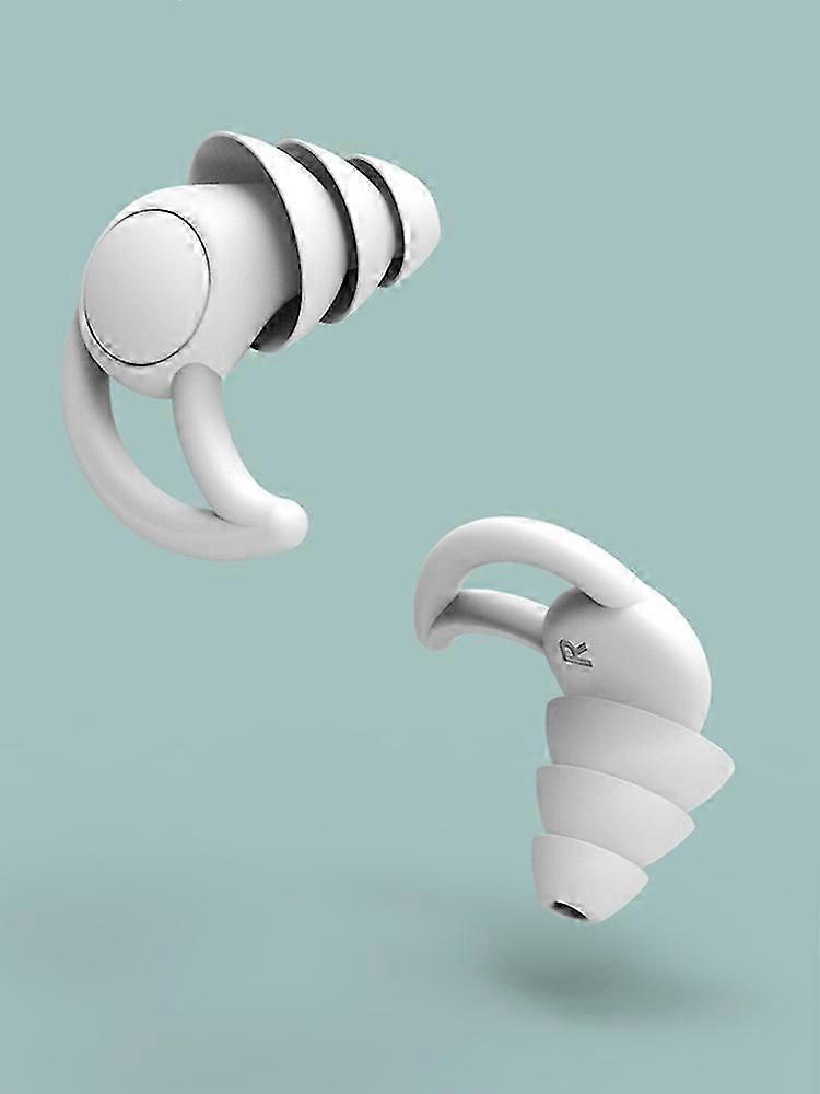 Reusable Silicone Earplugs for Sleeping, 33dB Noise Reduction