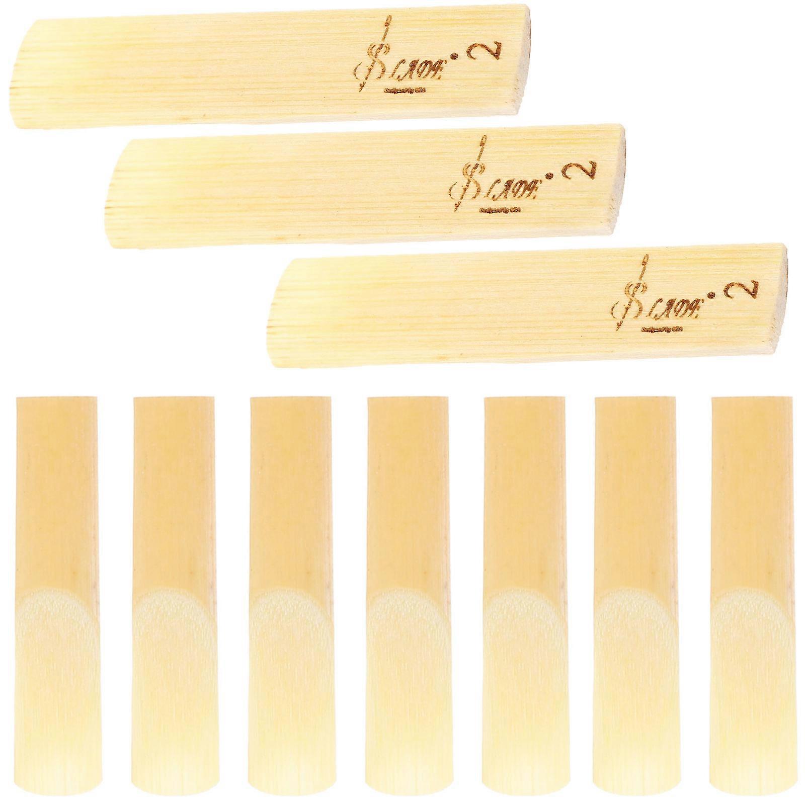 10pcs Replacement Reeds for Saxophone and Clarinet Musical Instrument Accessories