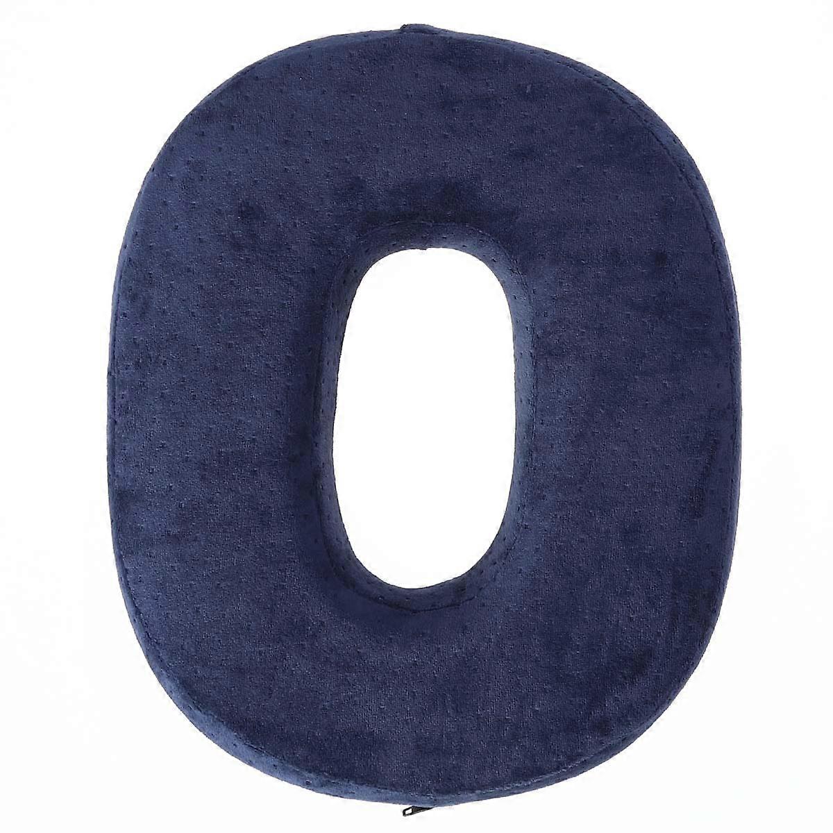 Comfortable Memory Seat Cushion for Daily Use Soft and Polyester Dark Blue