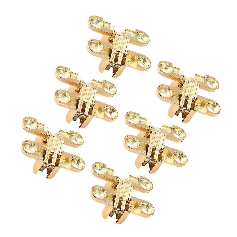 6pcs Hidden Hinge Table Holder for Folding Doors and Shelves