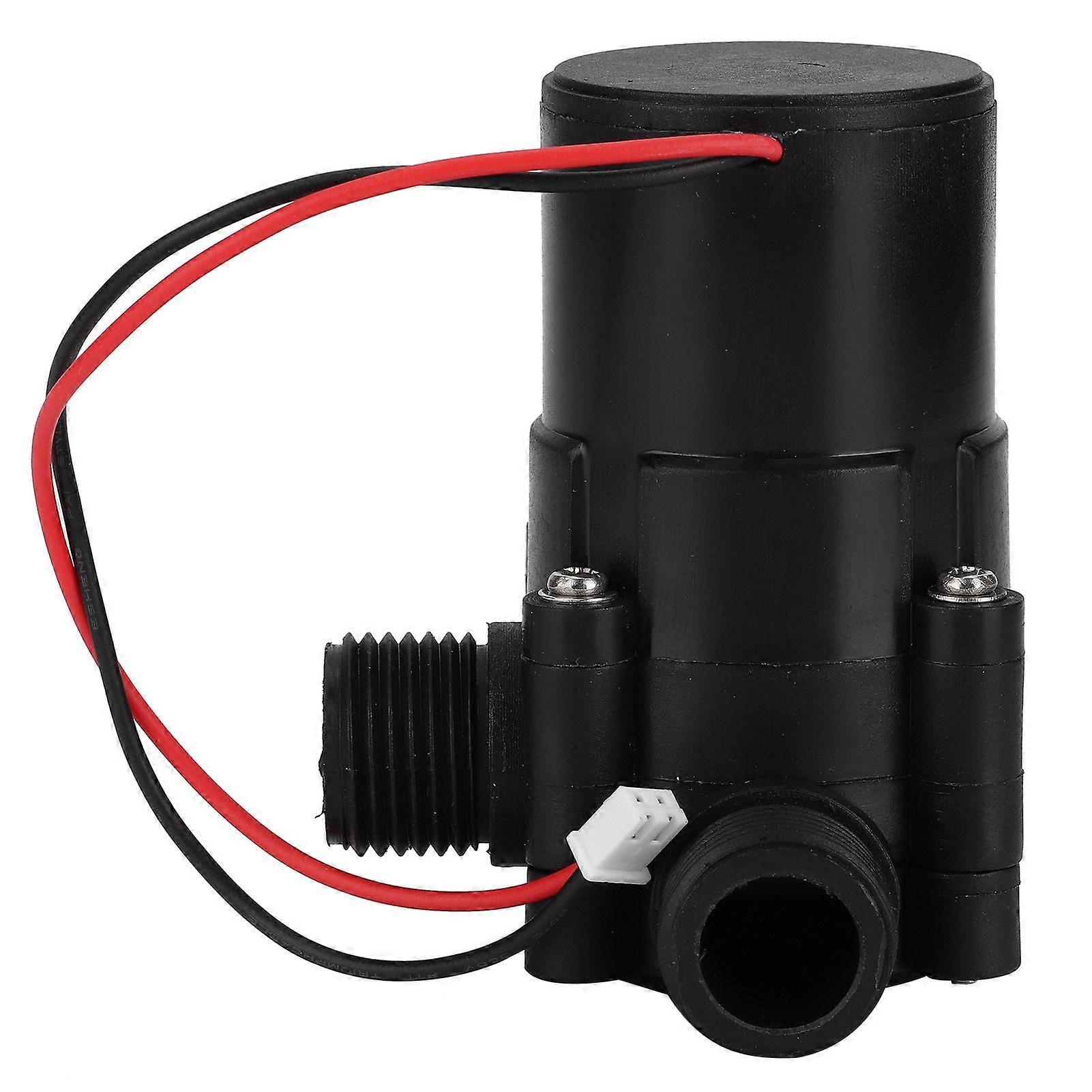 Portable Miniature DC Hydroelectric Generator Tubular Pipeline Water Power Generator 3.5W Garden Tool