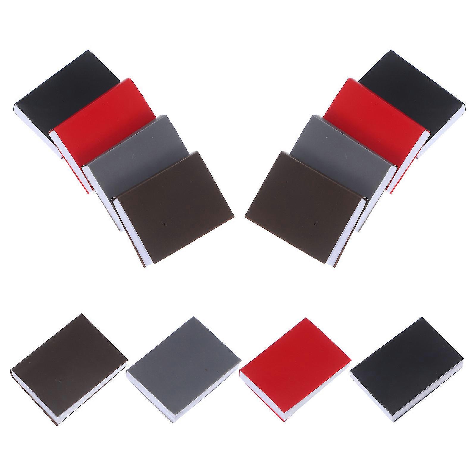 Doll House Mini Books Decorations for Craft Projects and Room Scenes 12 Pcs Assorted Color