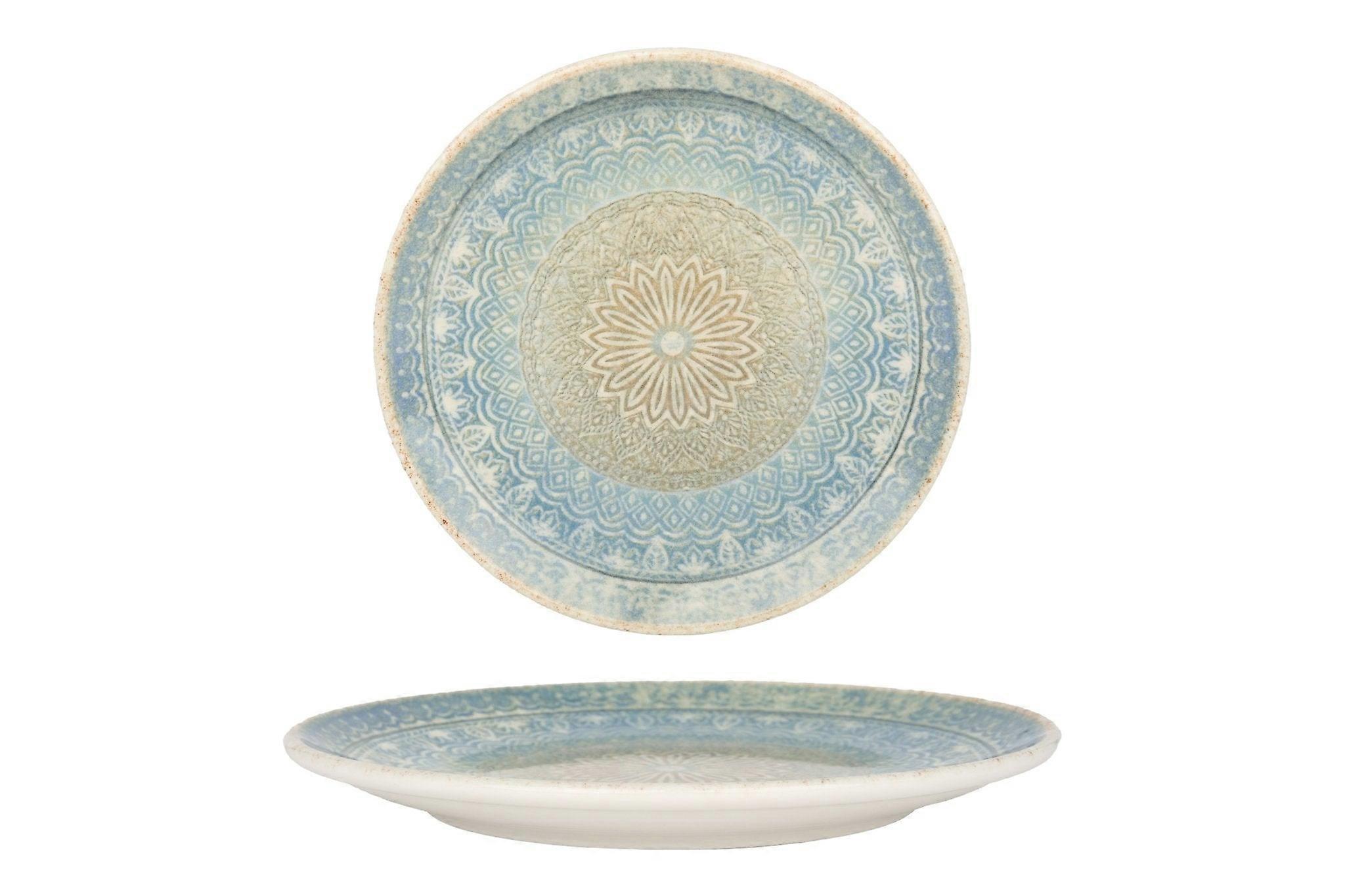 ボンナ デザートプレート - リバスエスニック - 磁器 - 21 cm - 6個セット