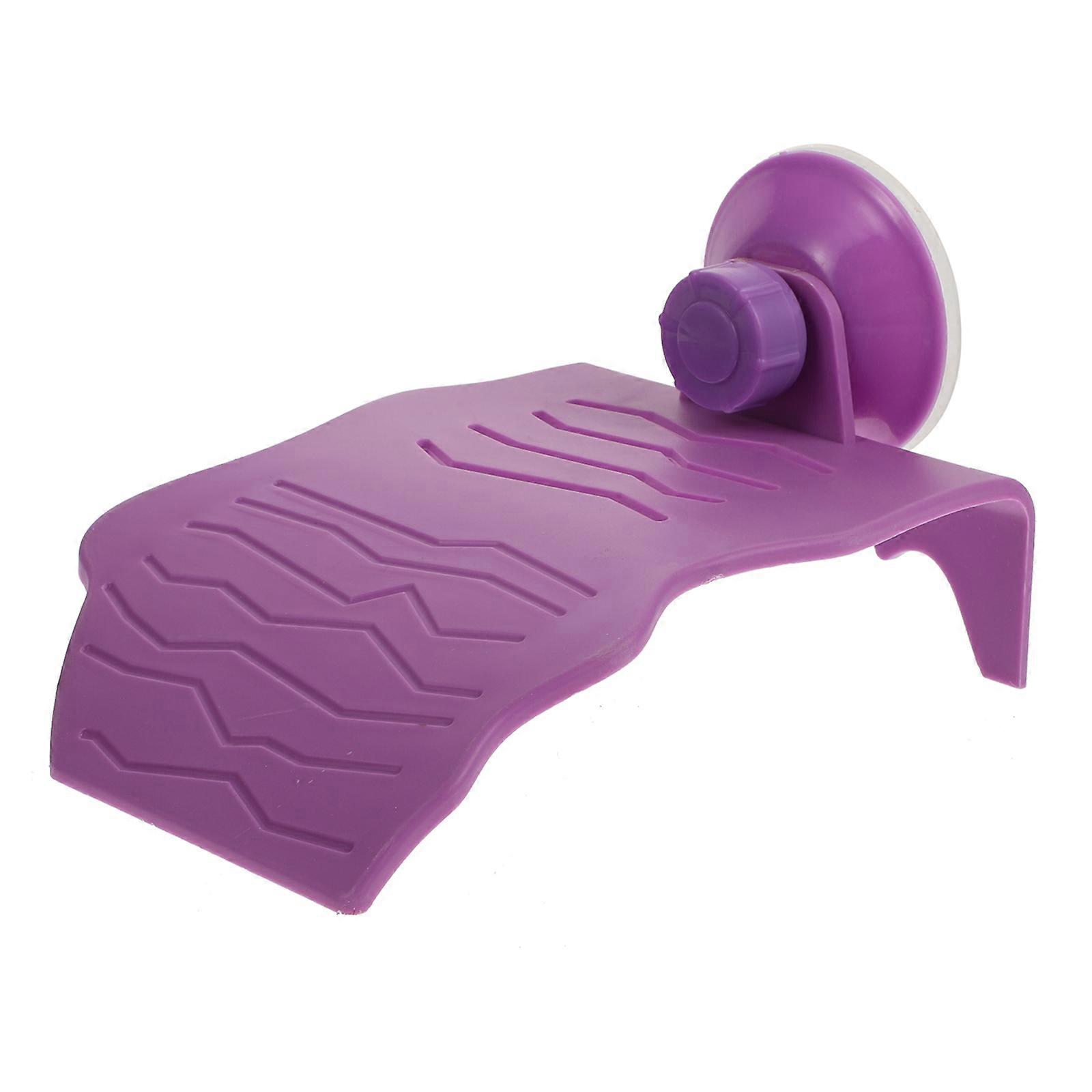 Turtle Tank Accessory 1Set For Lizards 15X11X7cm Purple ABS Floating Resting Platform With High Bearing Capacity