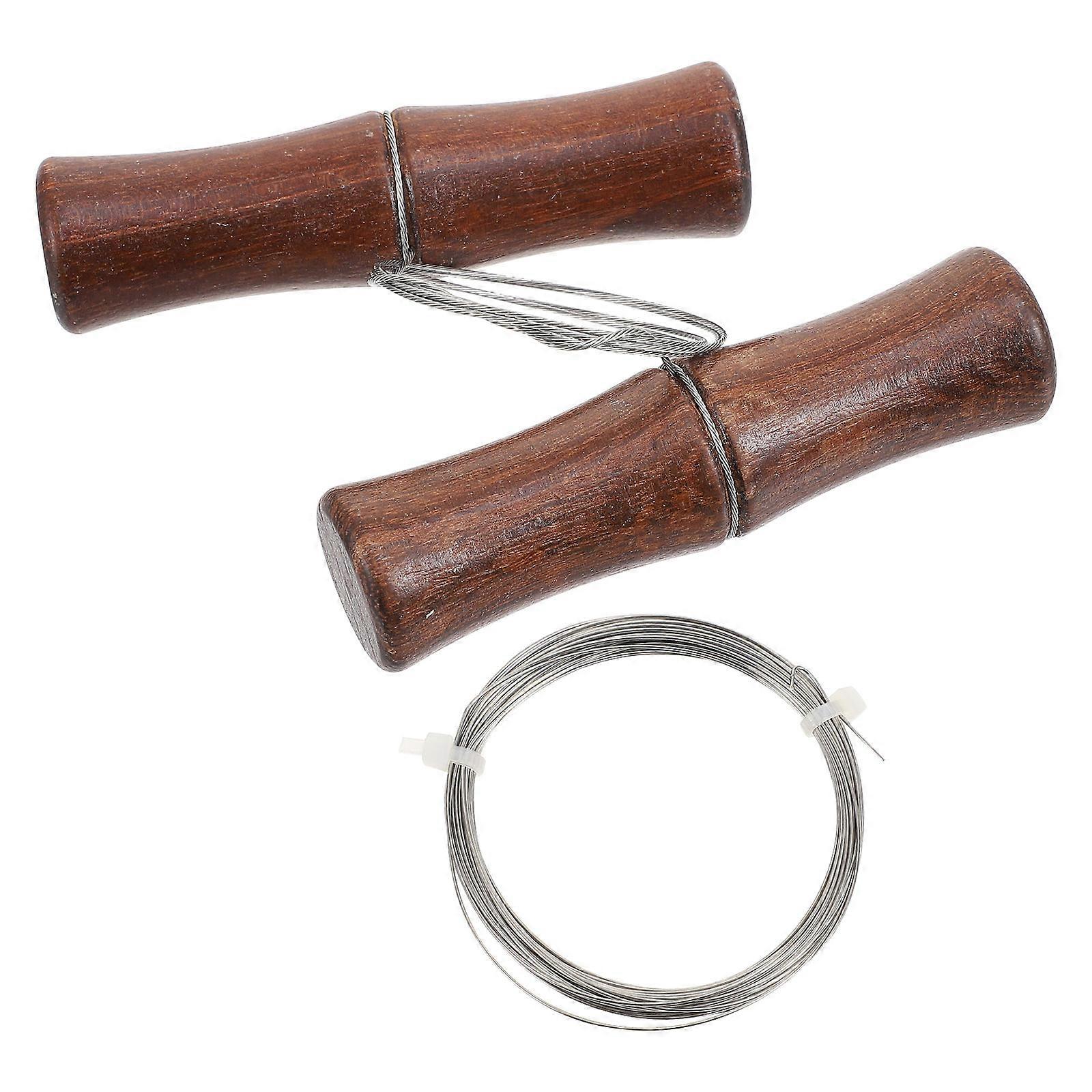 DIY Crafts Tools For Cutting Mud Block With Food-grade Stainless Steel Material In Brown Color 1 Set