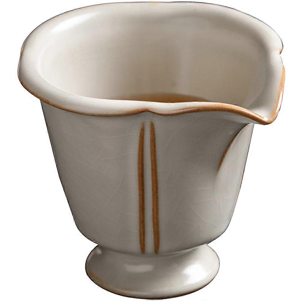 Multifunction Coffee Cup Household Milk Storage Cup Ceramic Printed Tea Cup Decor