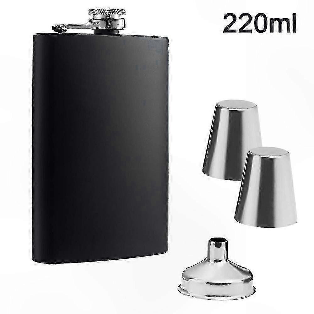 Premium Stainless Steel Flask Set with Accessories & Gift Box