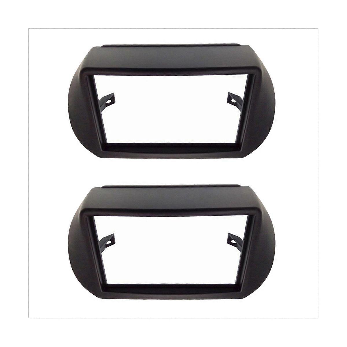 2X for Fiorino Bipper 2Din Audio Panel DVD Navigation Panel Frame