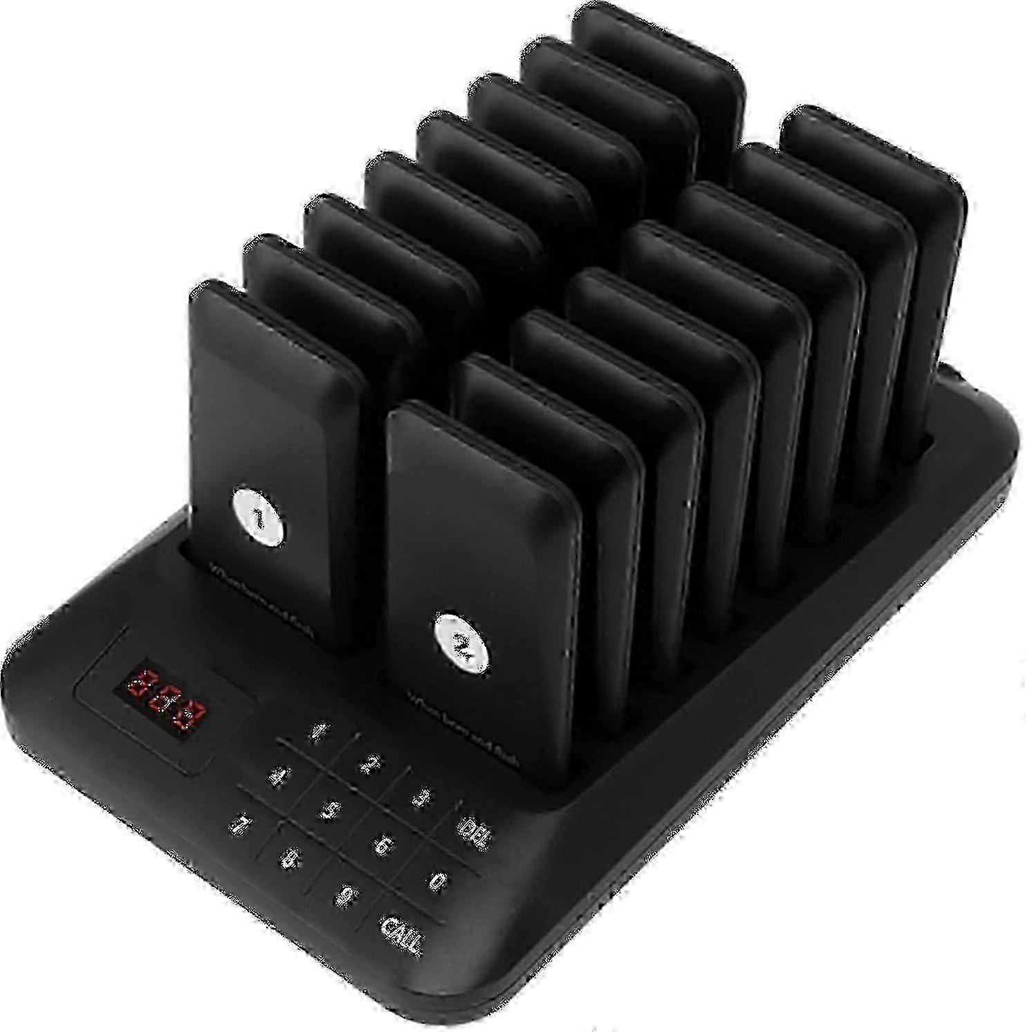 Restaurant calling system for customer service with wireless buzzers