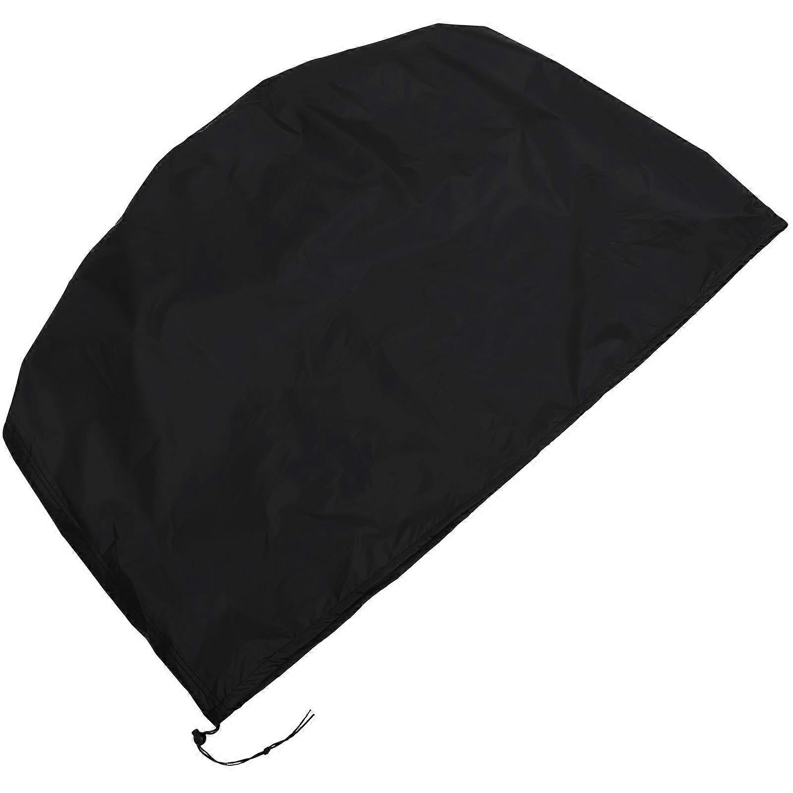 Universal BBQ Cover Rectangular Outdoor Use Grill Cover for Picnic 77x58cm 1Set