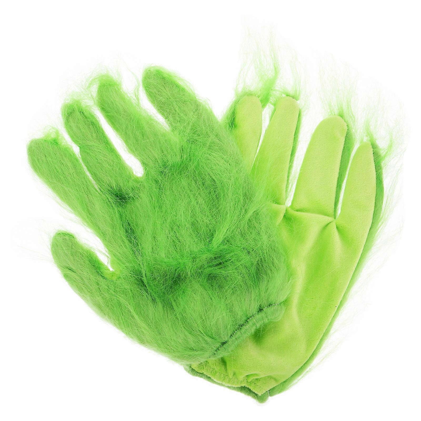 お祝いの衣装にふさわしい毛皮で覆われた手袋、スタイリッシュなアクセサリー、仮装イベントに最適