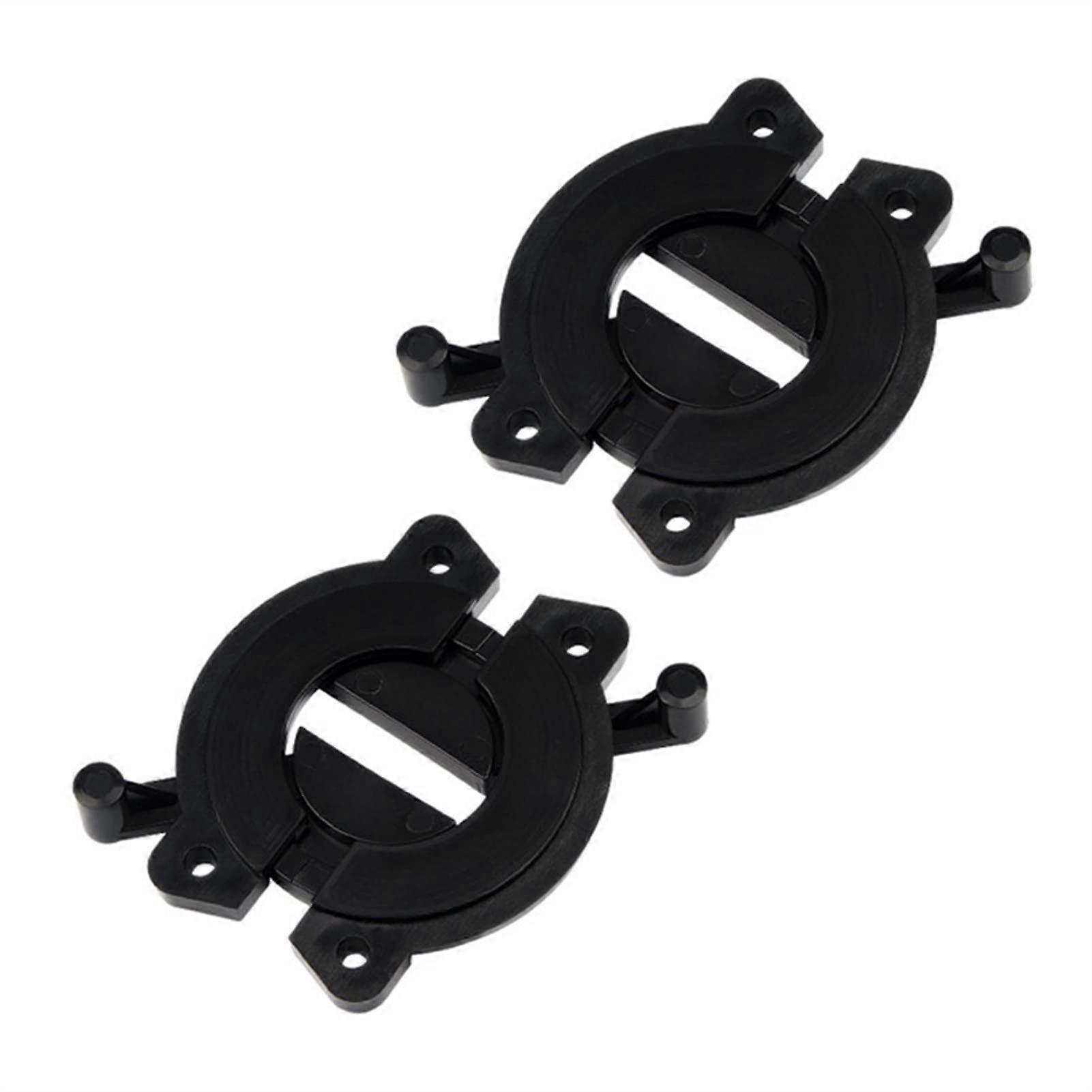 2 pieces of performance faux furniture hinges, ABS tabletop connecting locks, combination hardware hinges for securing conference table tops