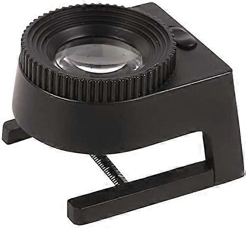 Magnifier Folding Desk Magnifier 30x Magnification Portable Optical Glass Lens Office Supplies Reading Aid