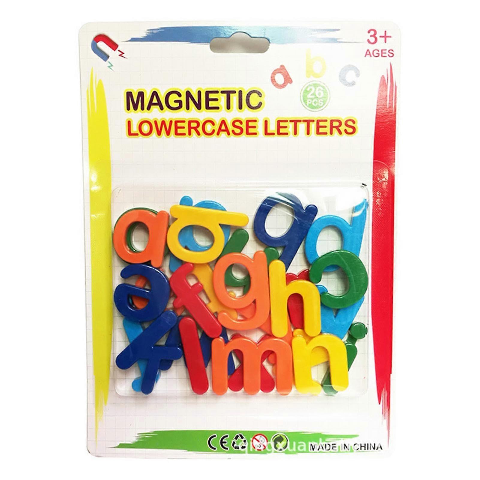 Kindergarten Magnetic Letter Set for Kids - Alphabet Refrigerator Magnets, Educational Spelling Toys, Colorful Letters