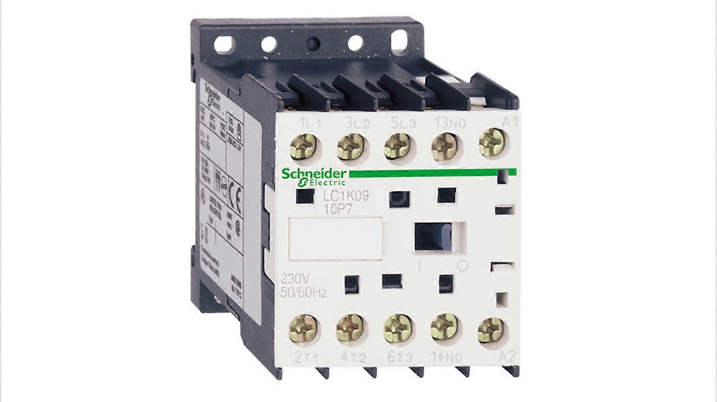 Schneider Contactor 6a 3-pole 380-400v Ac Lc1k0610q7