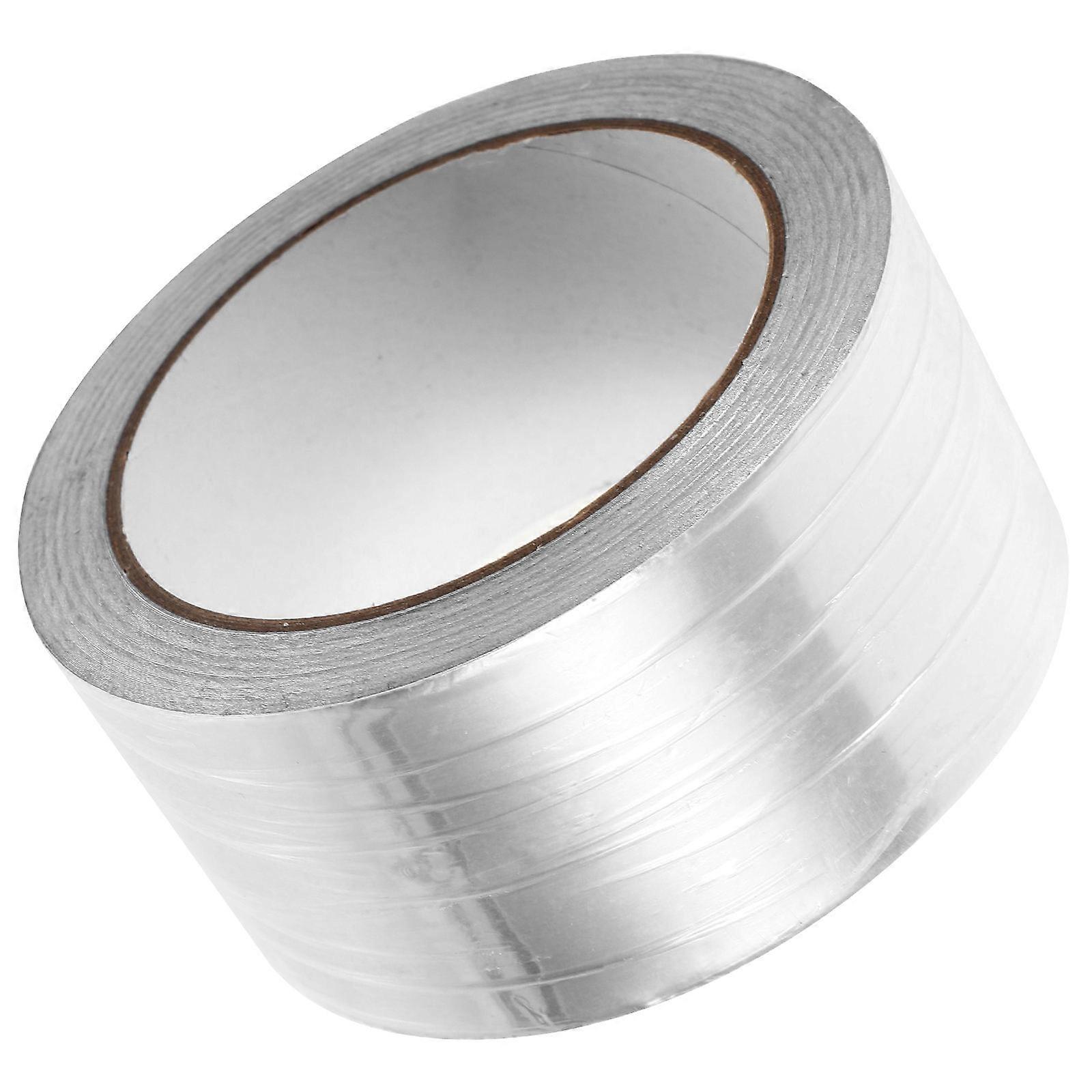 Thick Self Adhesive Aluminum Foil Tape for HVAC, Dryer Vent, and Roof Sealing – Multi Purpose Insulation and Wire Fixing Tape