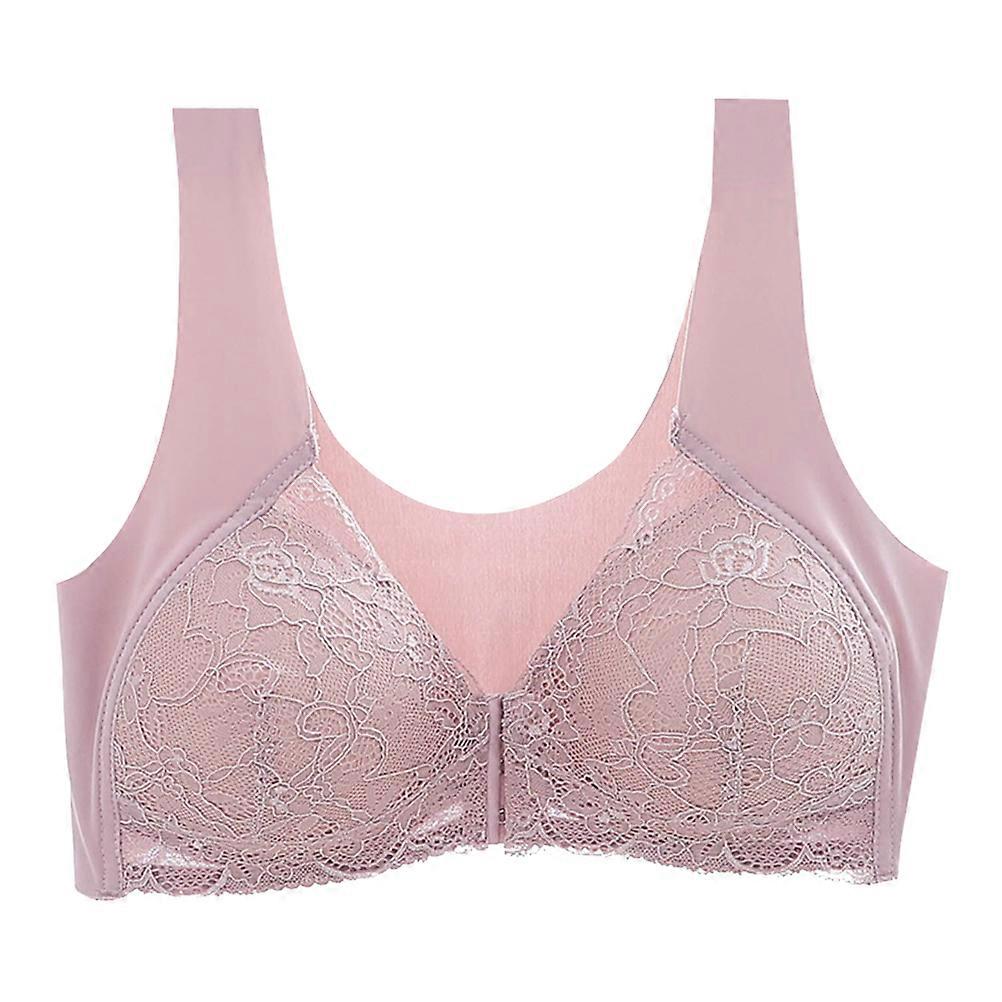 Pink Seamless One Piece bra for Women Made of Nylon Soft Comfortable with Design 5XL