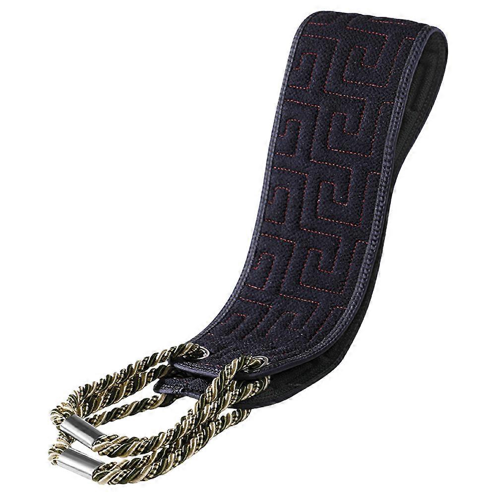 Back Scrubber Body Sponge For Shower 38 Inch Long Strip Bath Tool Dark Blue Features Cleaning Functionality 1Pack