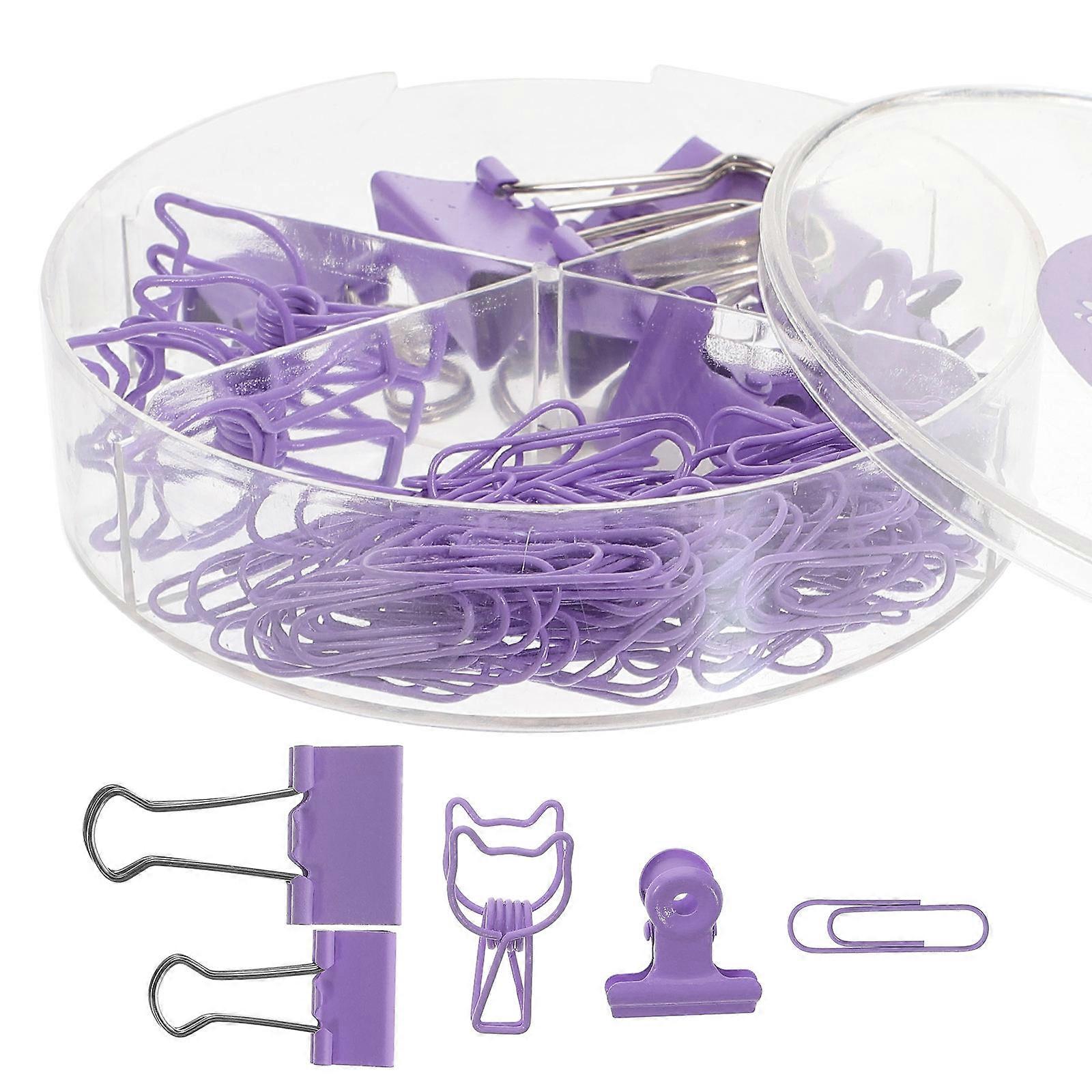 Bright Long Tail Binder Clips for Office – Strong Clamping Force for Documents and Files Organization