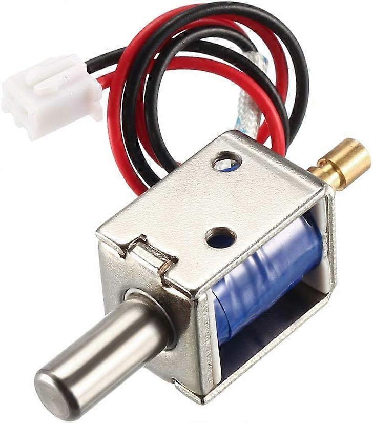 ® DC 12V 0.43A 4mm Mini Electromagnetic Solenoid Lock Push Pull Type for Electirc Door Lock