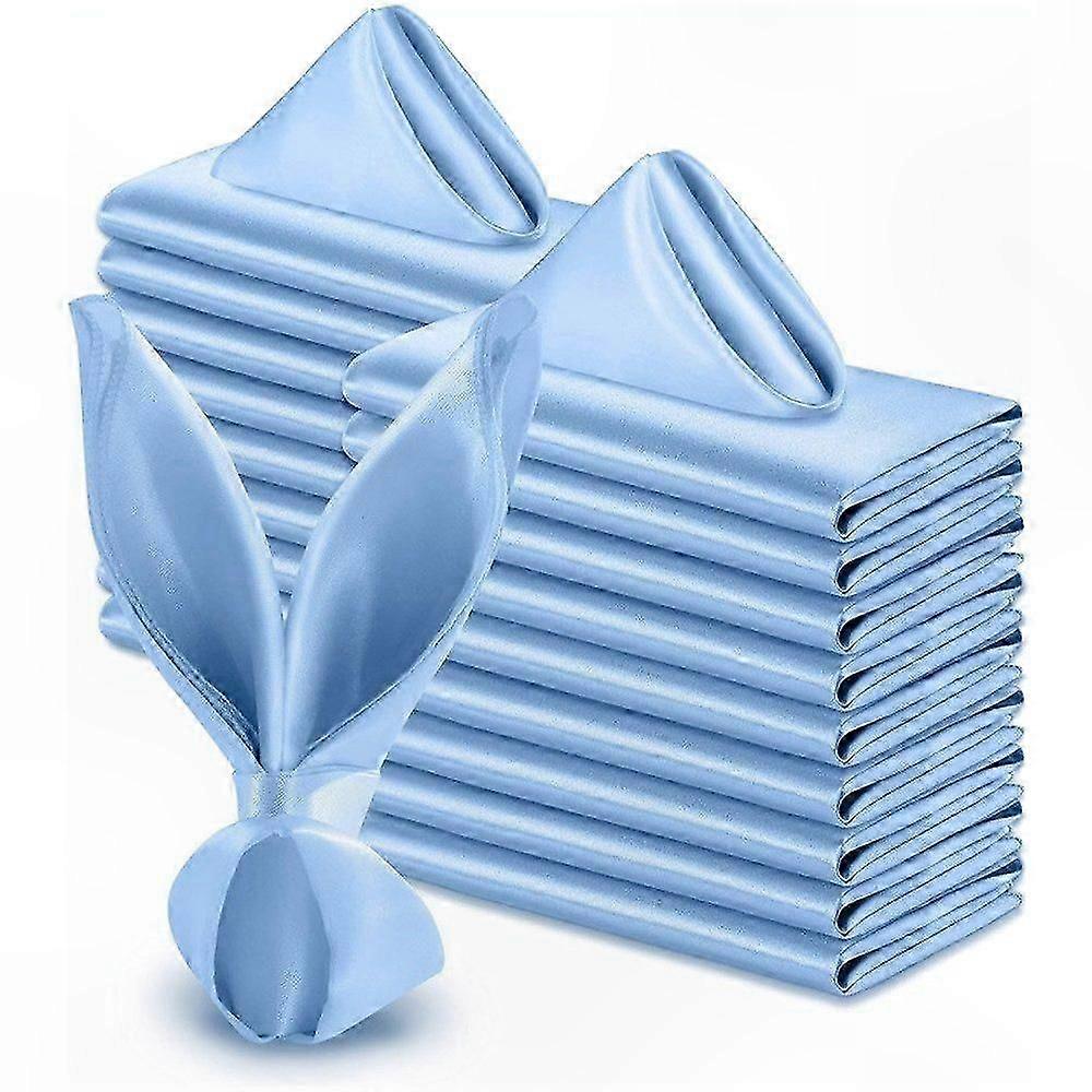 Luxurious Square Napkins Made from Soft Silk Cloth for Elegant Dining Experience