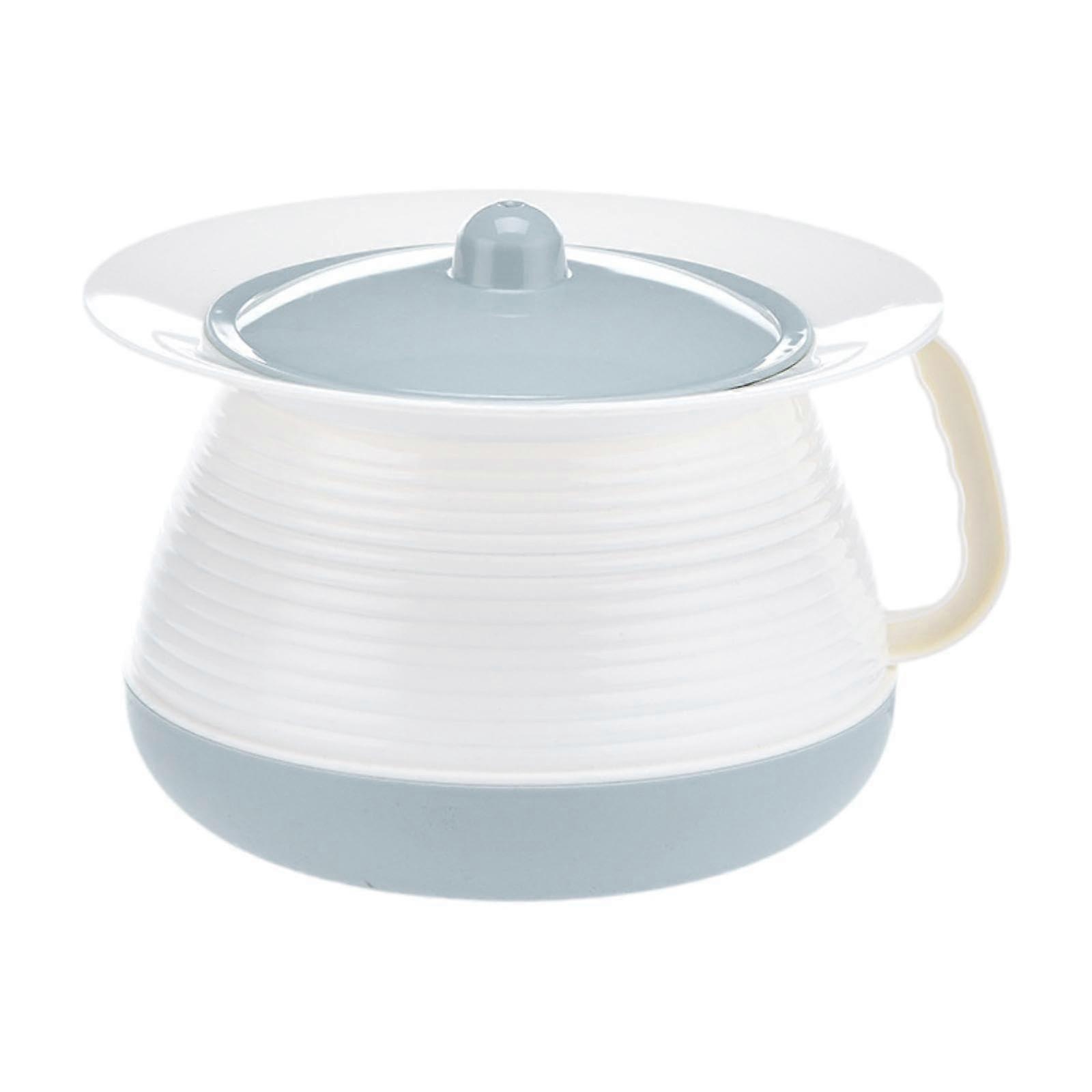 Chamber Pot Household Hold Toilet Specification Portable Toilet Container Urine Pot Pointed Chamber Bucket Urinal Night Urine Jug for Child, Blue