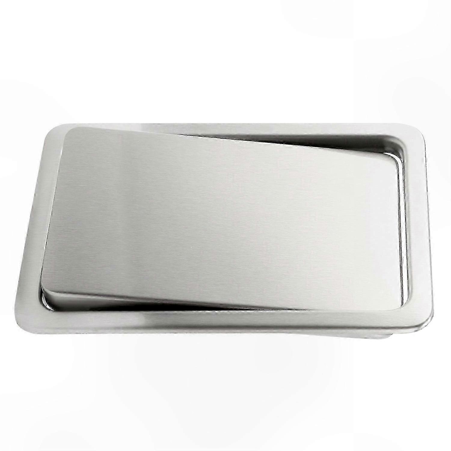Kitchen Counter Top Built-in Trash Bin Cover Flap for Garbage Disposal