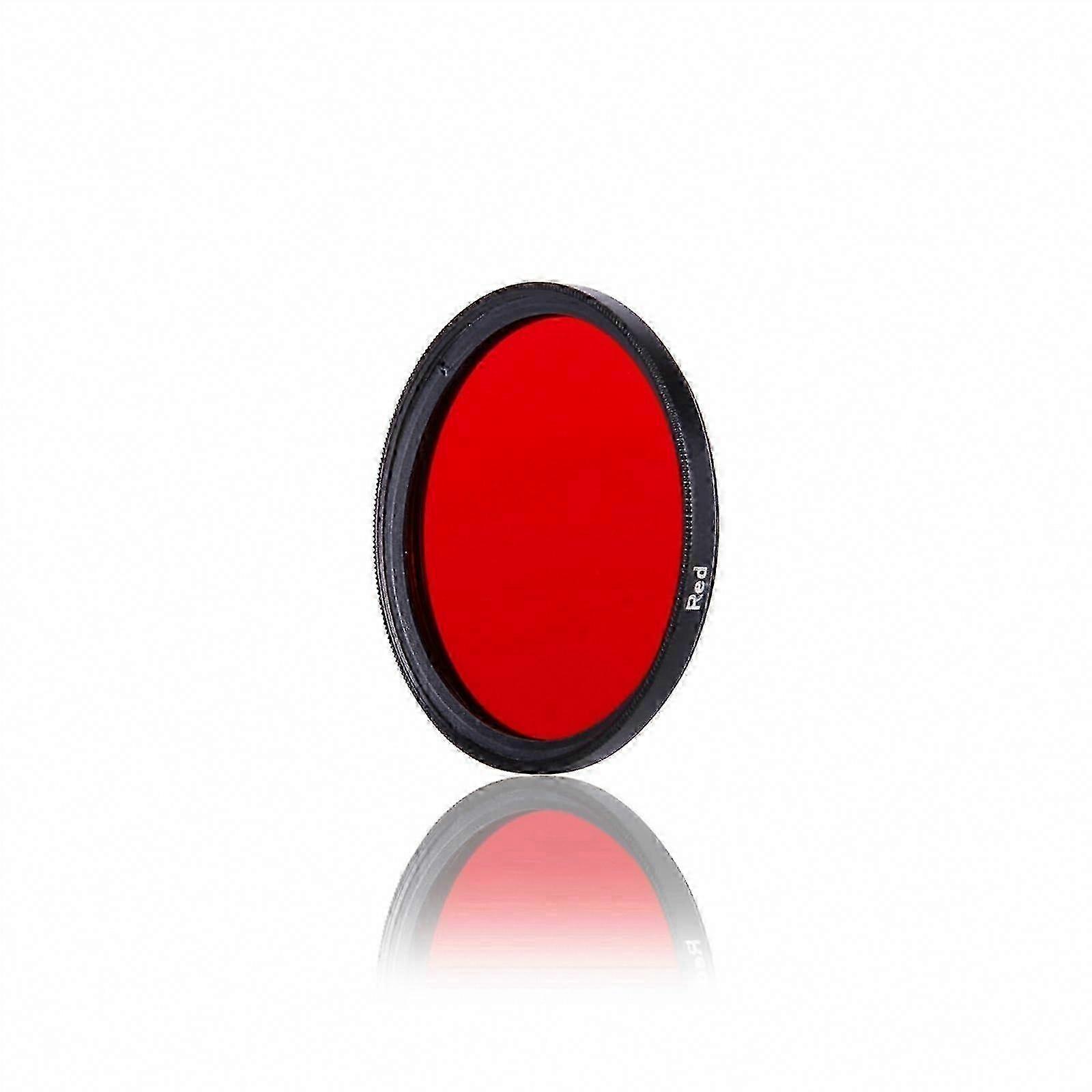 Jeu de filtres FLD colorés (orange, rouge, jaune, vert, bleu) 30-77mm pour appareils photo reflex numériques - Compatible multimarques