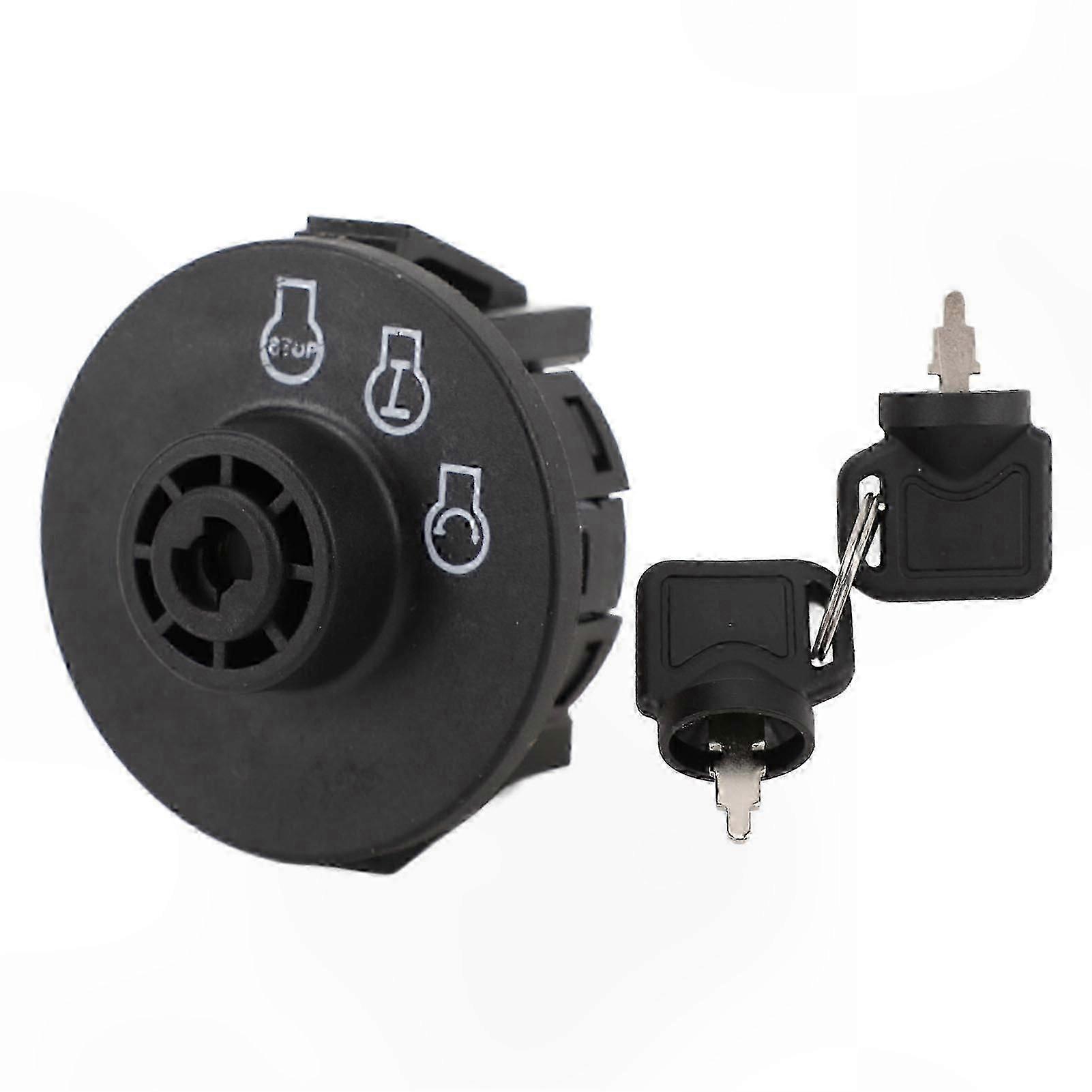 Rustproof Ignition Switch with 2 Keys for Lawn Mower Replacement