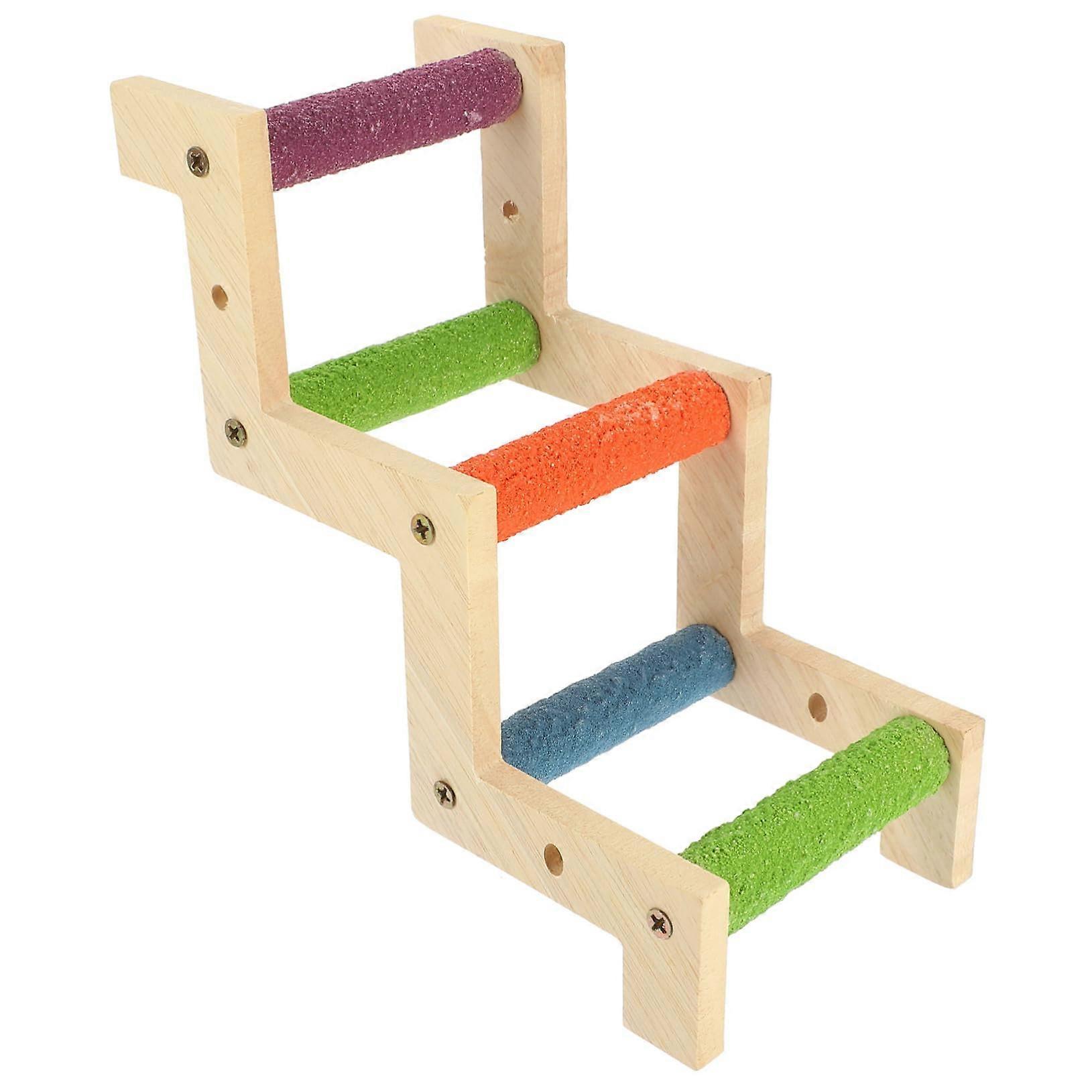 Bird Climbing Ladder Bird Toy Wooden Ladder
