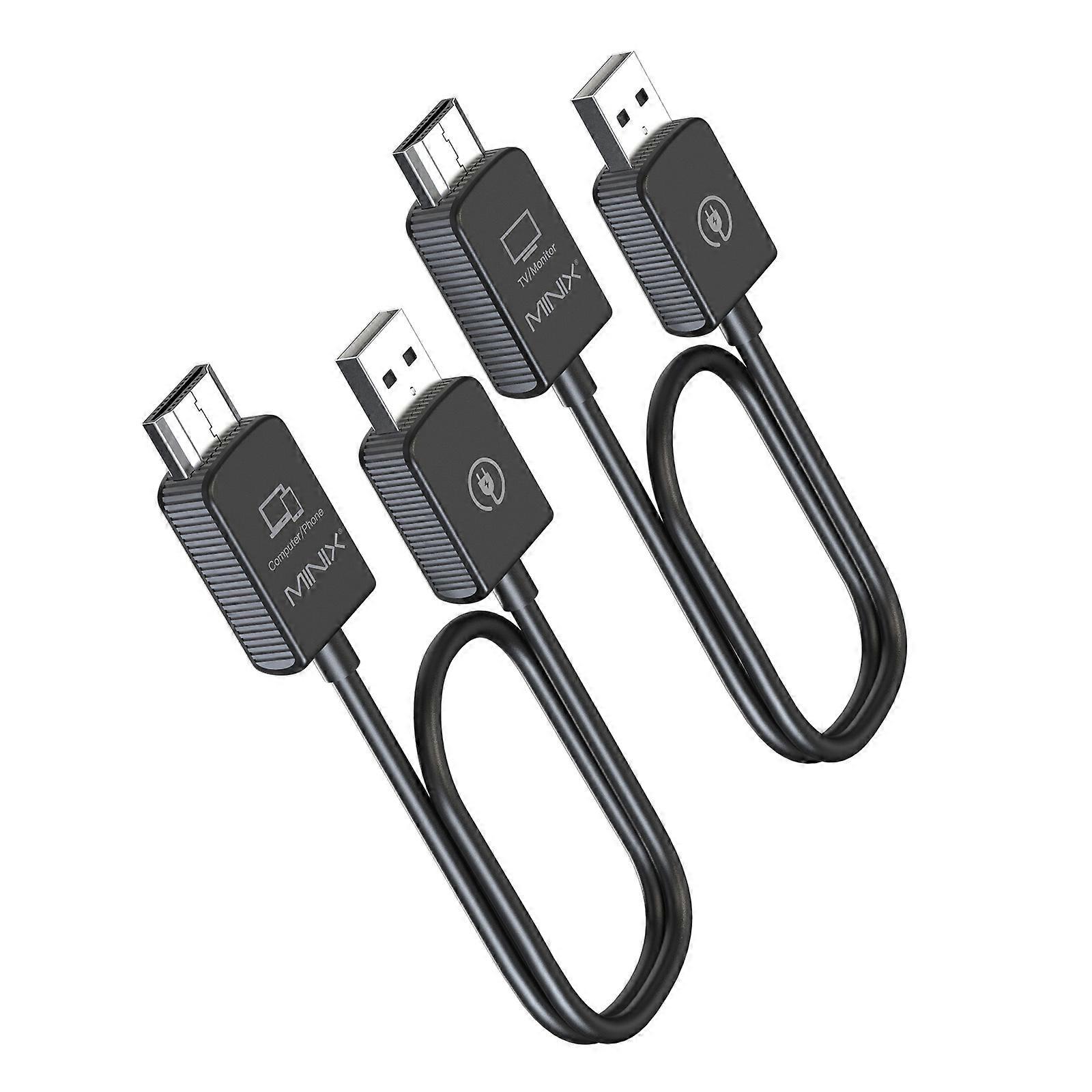 Wireless HD Display Dongle Adapter No APP Required Used for Streaming Video/o from Smartphone/Tablet/Laptop/PC to HDTV/Projector/Monitor