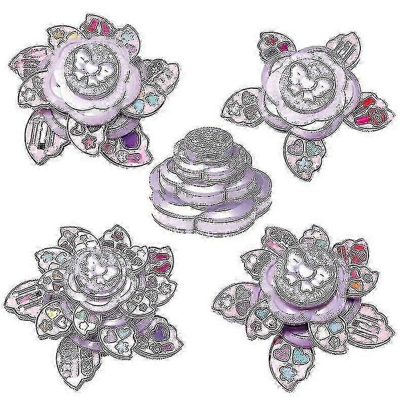 子供用化粧品おもちゃセットガールプリンセスメイクアップボックス