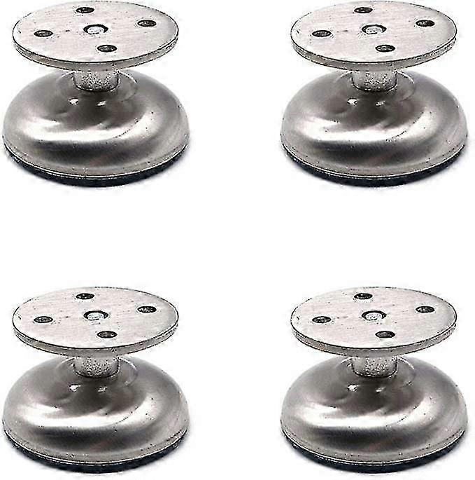 4 Adjustable 3.8 cm Long Stainless Steel Sofa Furniture Support Legs