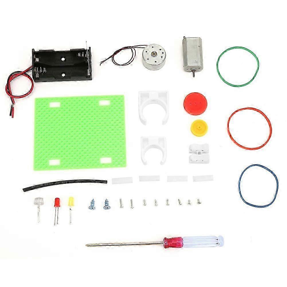 Mini Generator Electric Transmission Wheel for Kids Physical Experiment Learning Gift