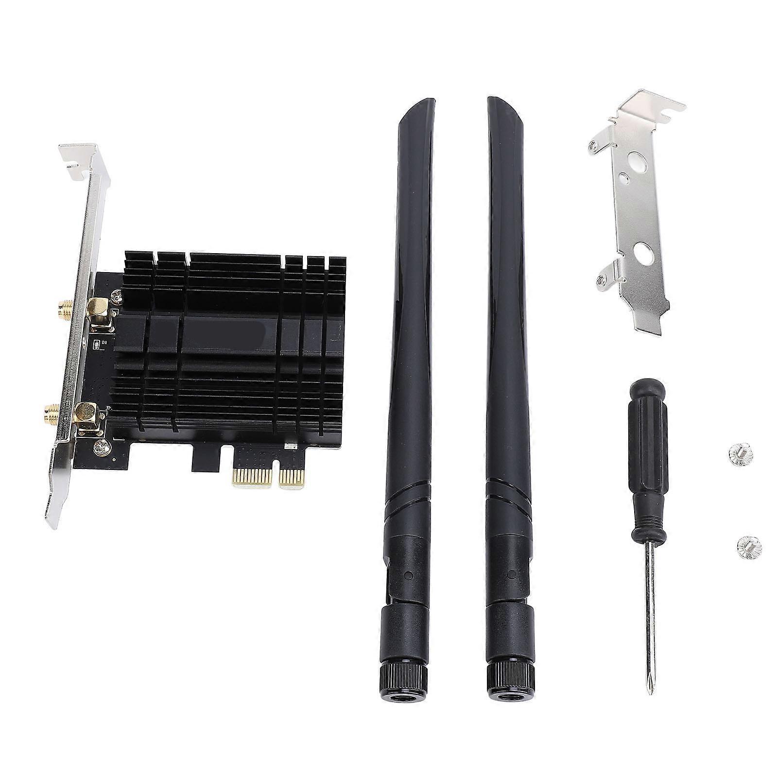 WiFi 7 8774Mbps PCIe Card with Bluetooth 5.4 Tri Band Adapter for Windows 10 11