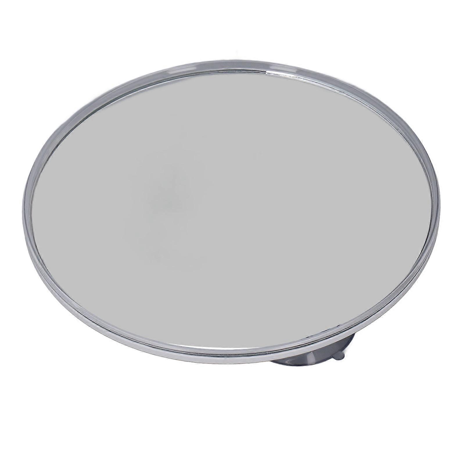 Small 10x Magnifying Makeup Mirror 15cm White with Suction Cups