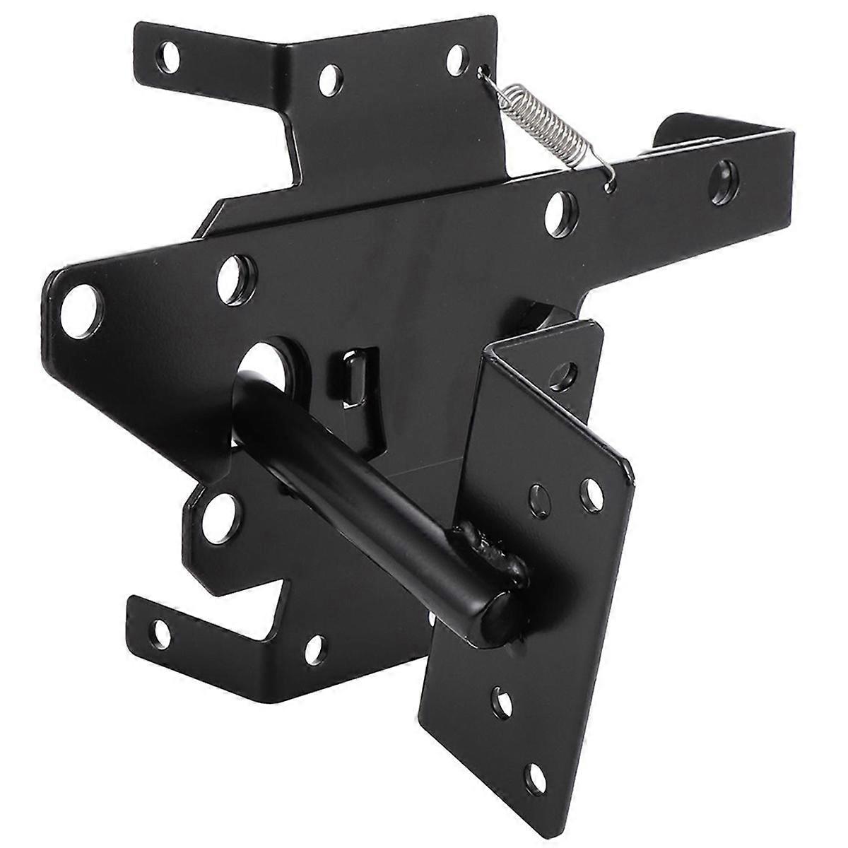 Quick Pin Door Bolt Automatic Latch Gate Lock Post Mount Self-Locking Bolts