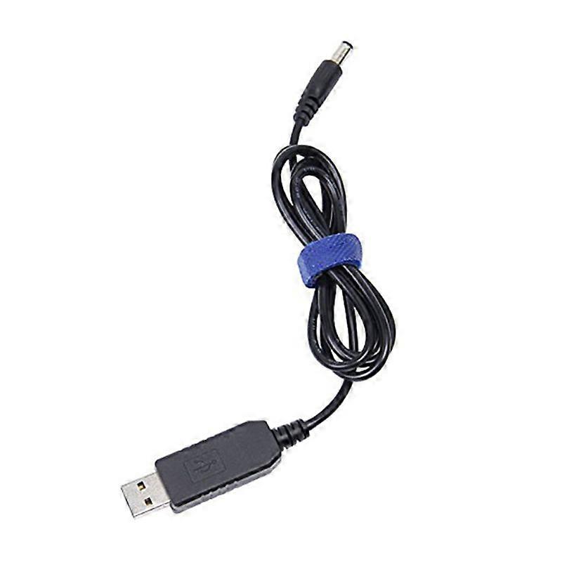 USB to DC Convert Cable 5V to 9V Voltage Step-Up Cable 5.5x2.1mm DC Male 1M New