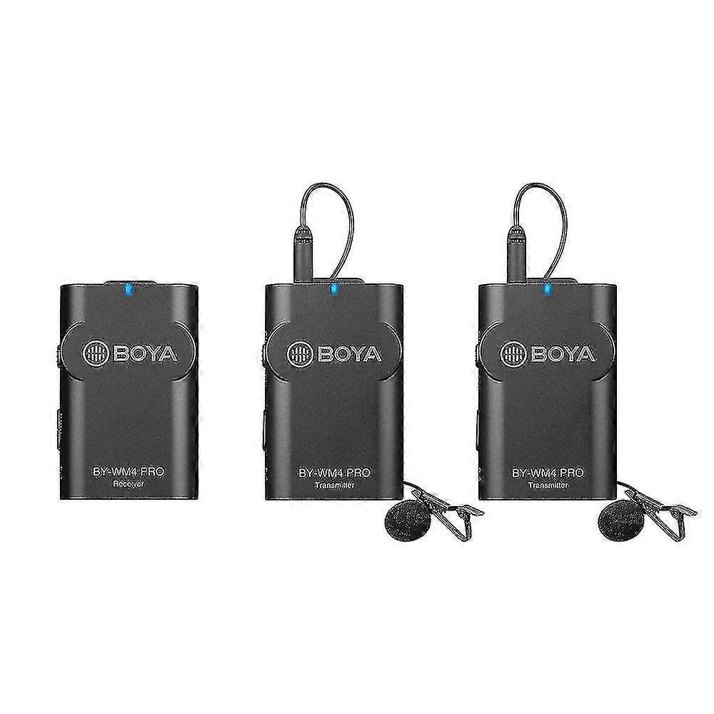 BOYA BY-WM4 Pro K2 Portable 2.4G SLR Wireless Microphone System