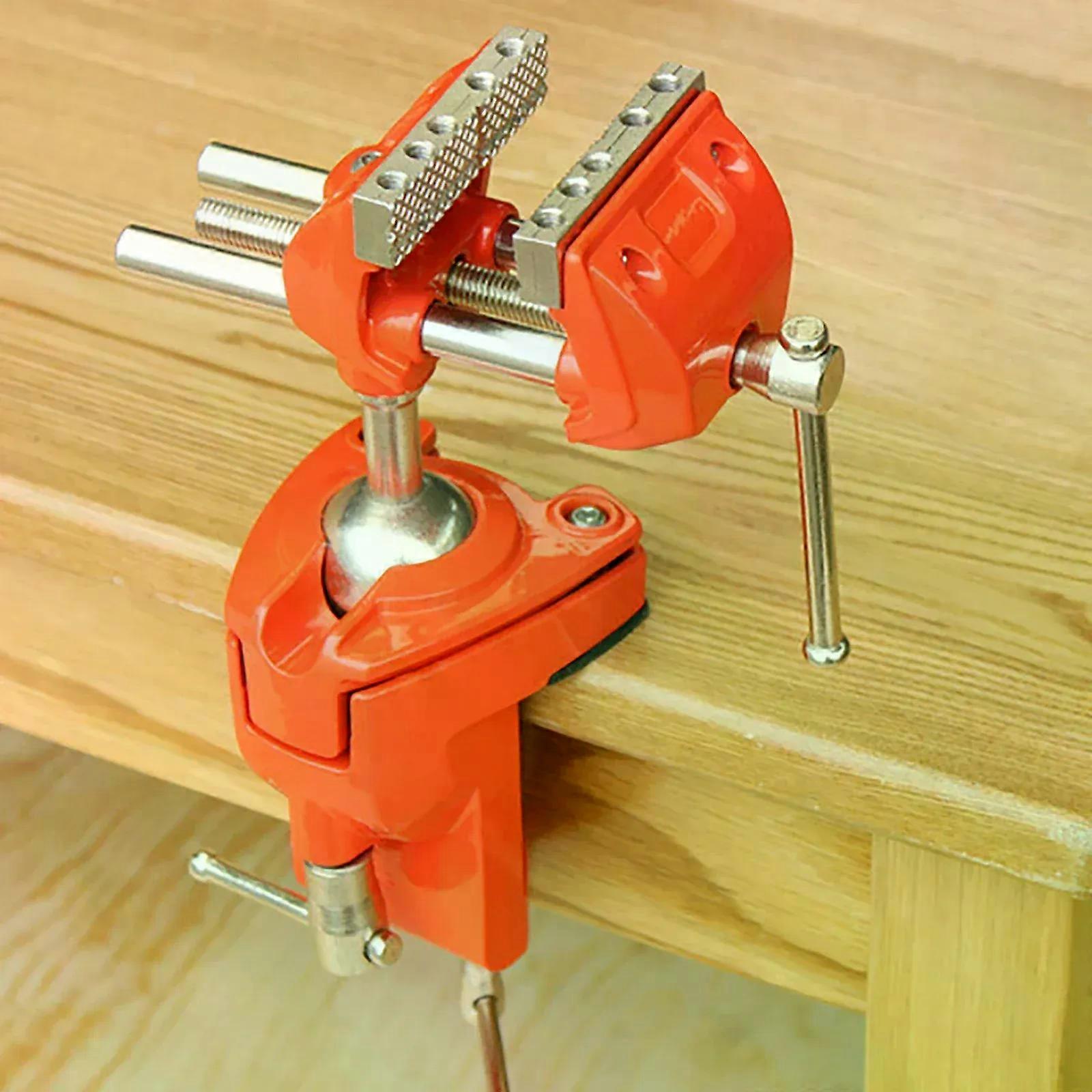 70mm Vise Rotates 360 Degree Rotating Universal Units Clamp Vice Swivel Table Bench Heavy Duty Multifunction Tabletop Hand Tools