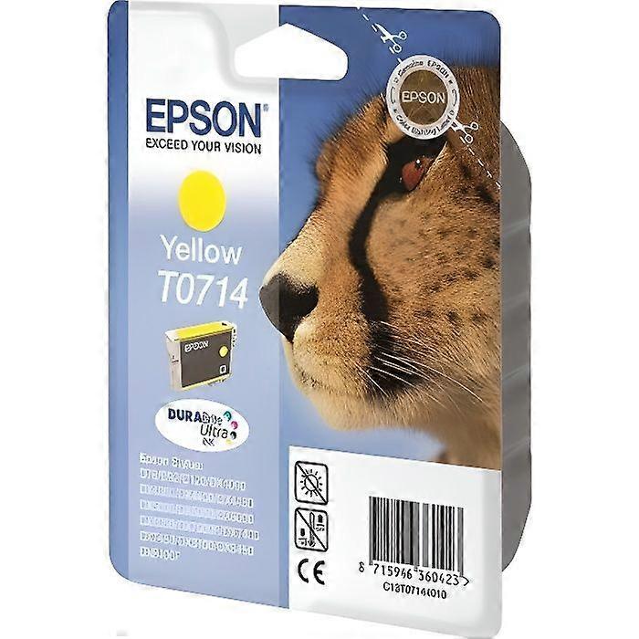 EPSON Kassett T0714 - Gepard - Gul