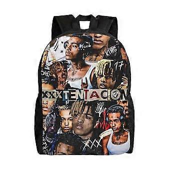 xxxtentacion Skoletaske Tegneserie Rygsæk Mode Drenge Taske Elev Skoletaske Rejse Rygsæk-hjka125