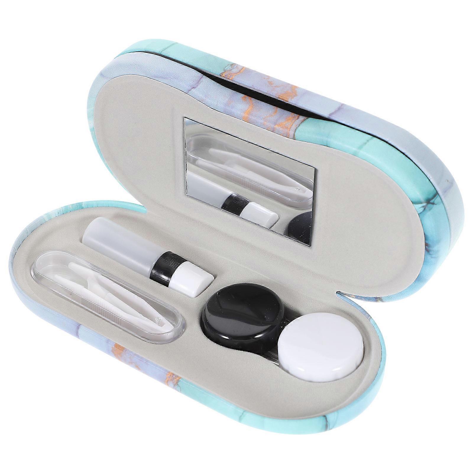 Portable Eyeglass Box for Storage Use Multi-Use 2Sets Household Case