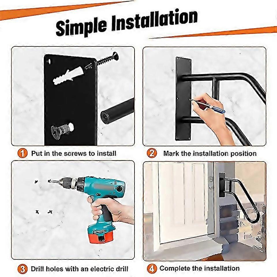 For Secure Pipe Stair Handrails Staircase Handrails