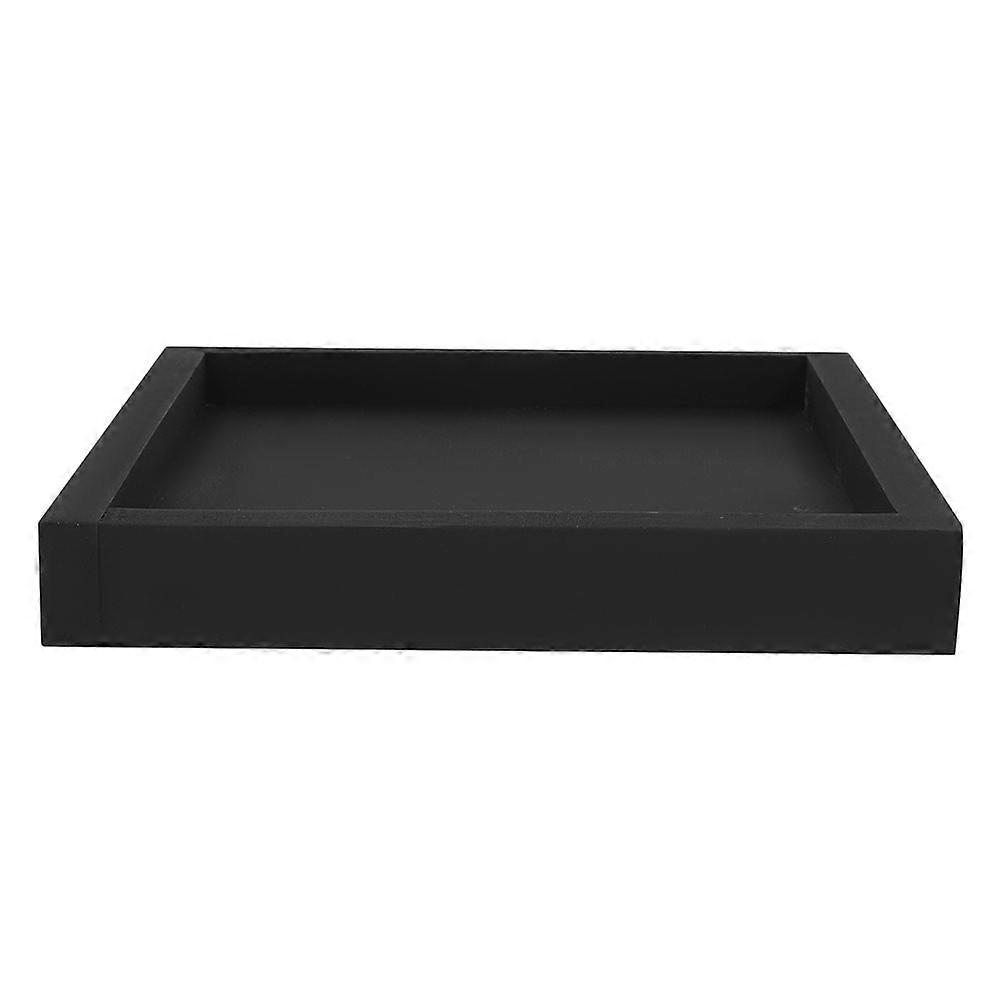 Square Plastic Plant Drainage Tray Pot Saucer for Water Catching 3Pcs