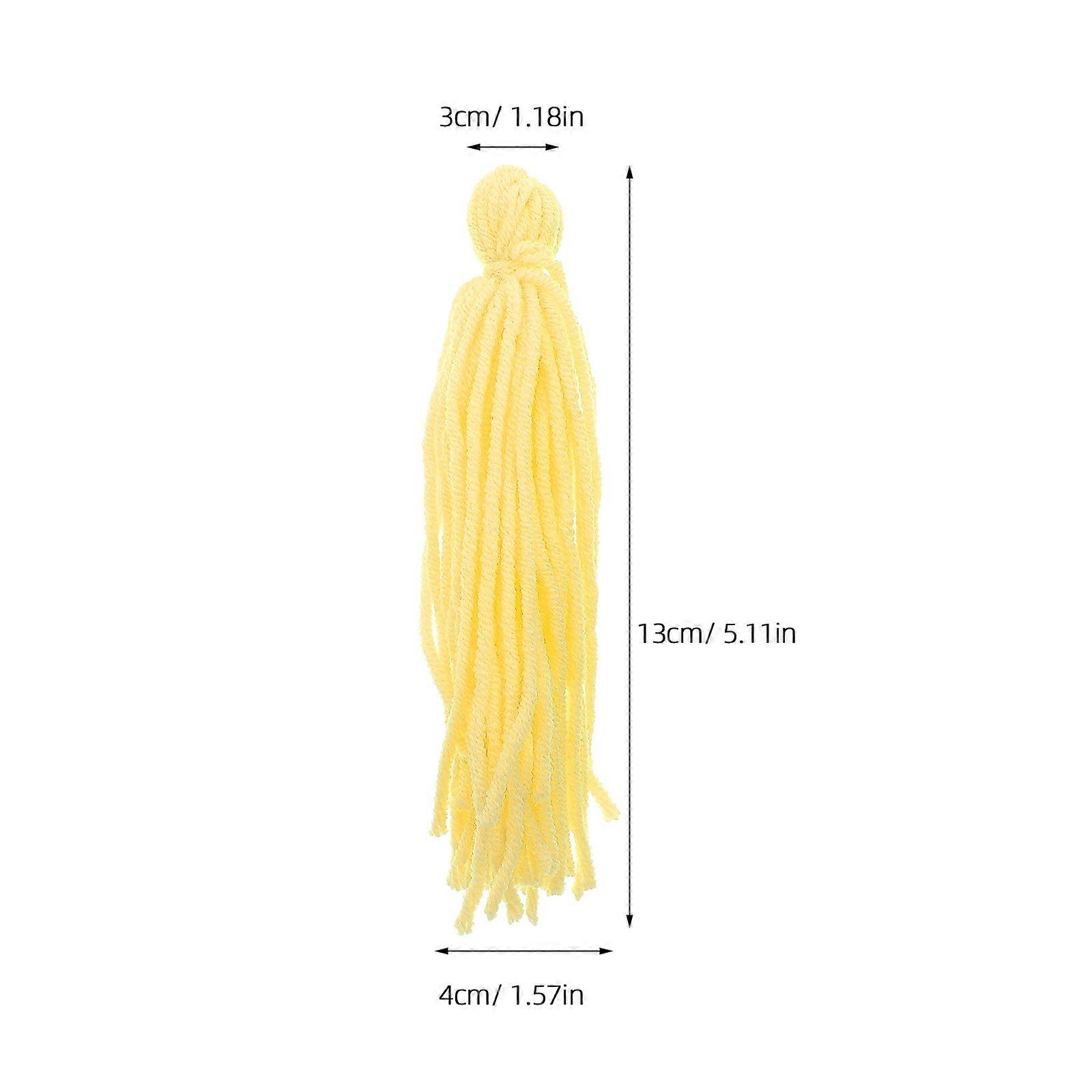 Fish Tank Breeding Mop Woolen Yarn Spawning Mop for Fish 30Pcs