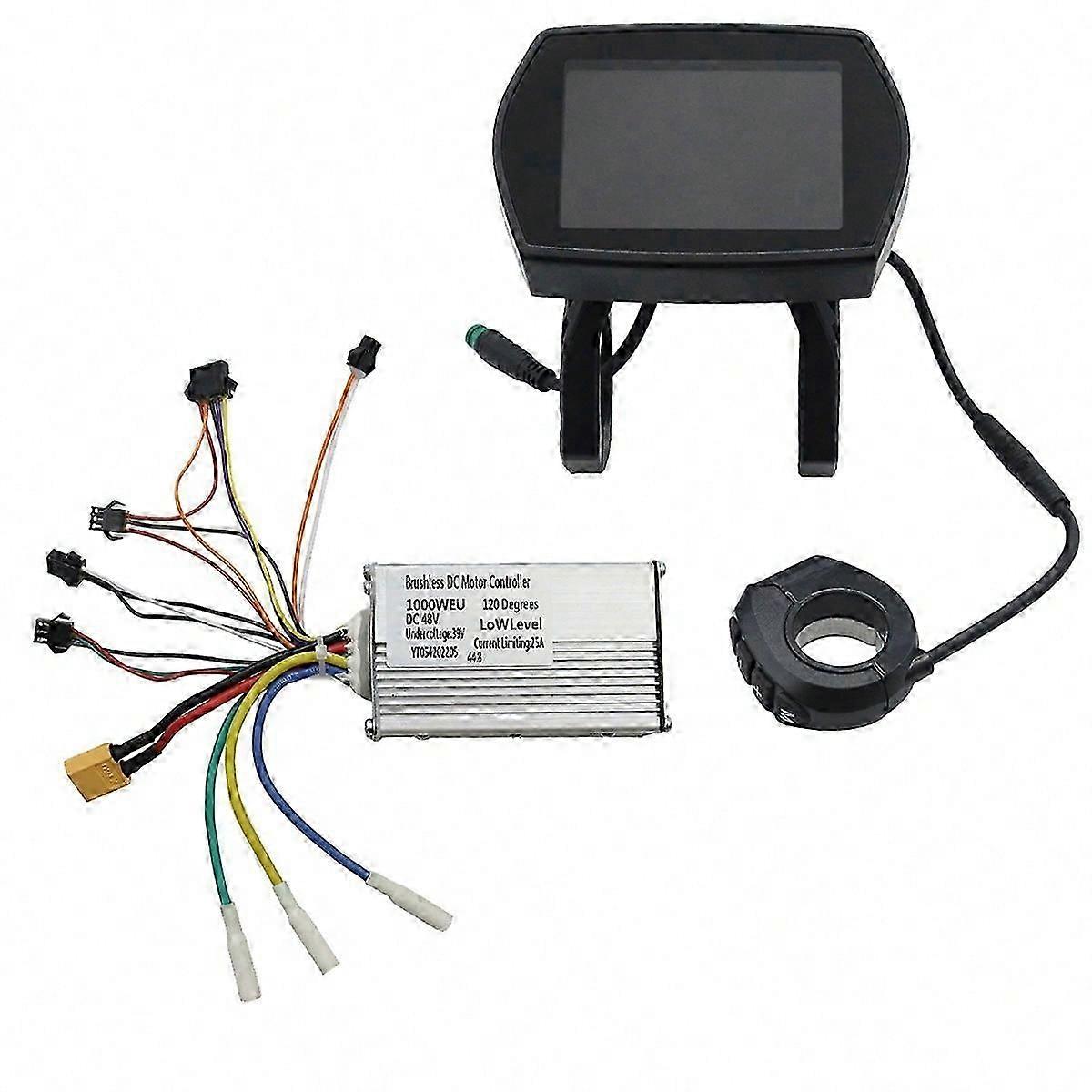 48V 25A 1000W Electric Scooter Controller Kit with Display Scooter Dashboard for G2 Pro Electric Sc